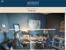 Tablet Screenshot of agassizassociates.com